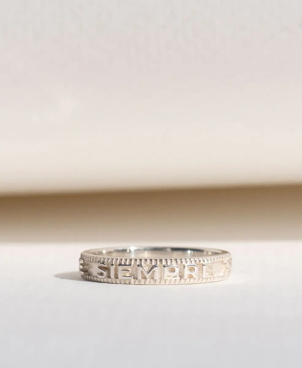 Siempre Ring | Silver