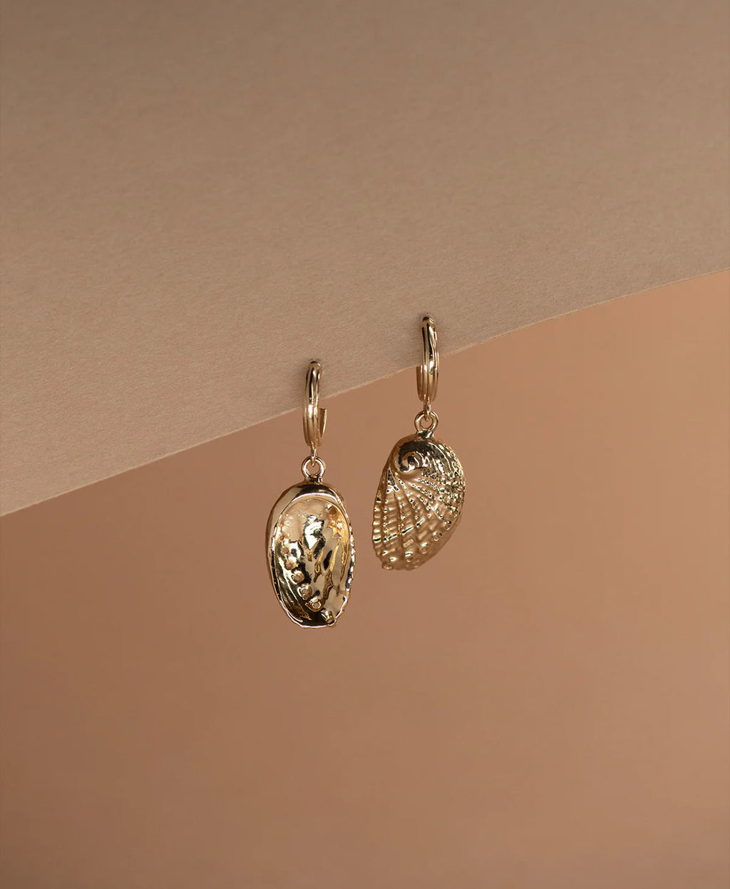 Soul Paua Earrings | 22k Gold Vermeil