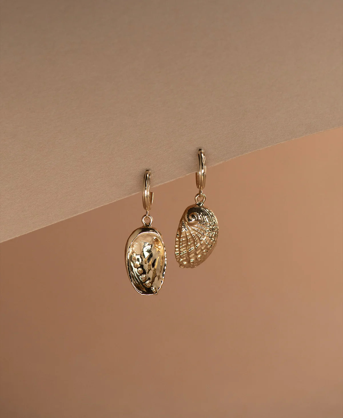 Soul Paua Earrings | 22k Gold Vermeil
