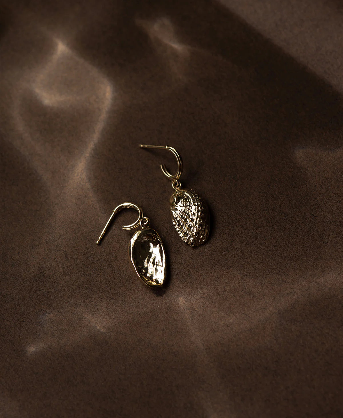 Soul Paua Earrings | 22k Gold Vermeil