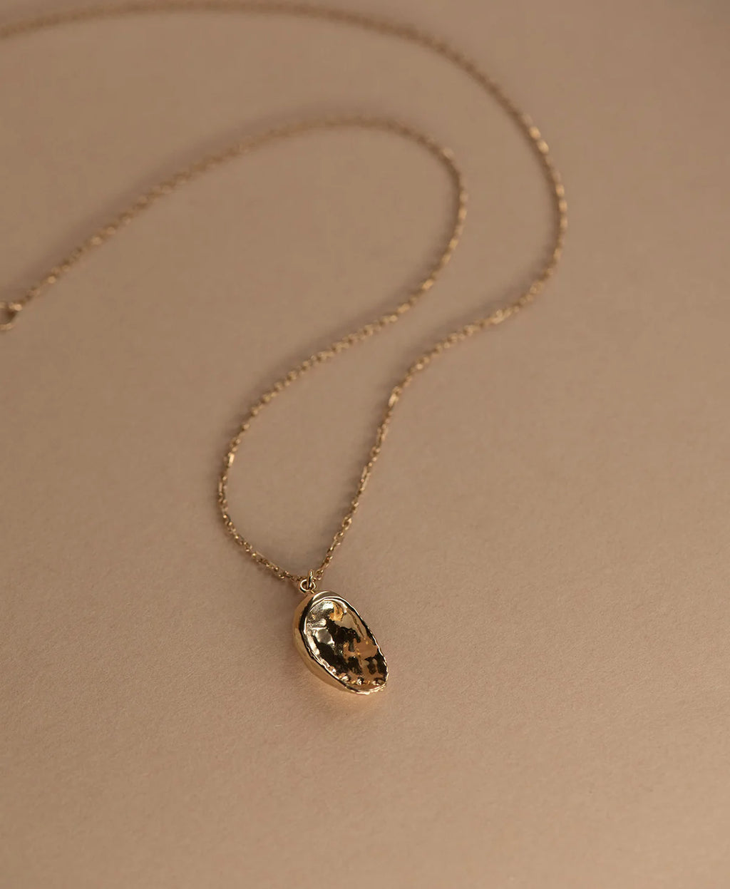Soul Paua Necklace | 22k Gold Vermeil