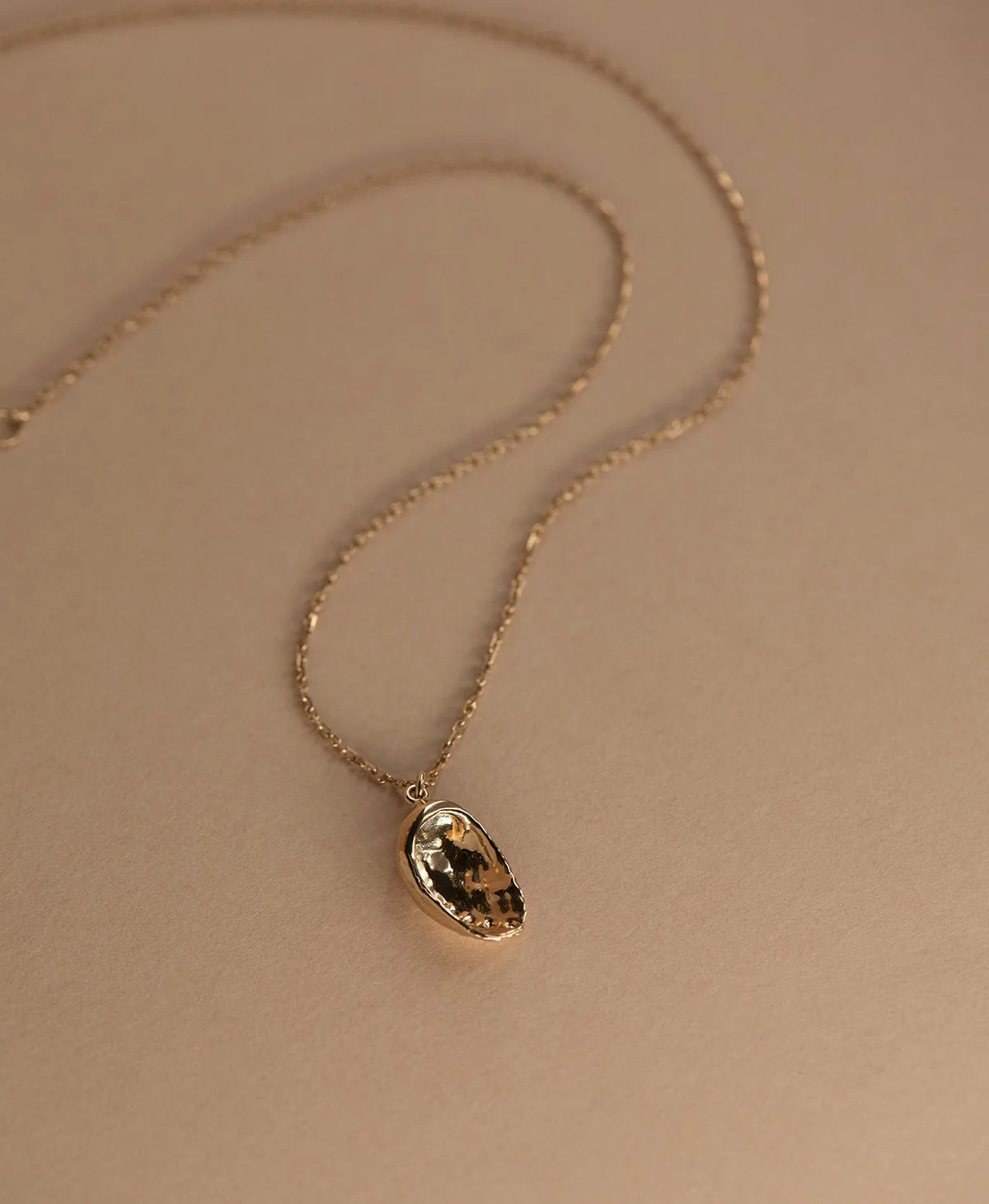 Soul Paua Necklace | 22k Gold Vermeil