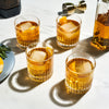 European Crystal Rock Glasses | Set of 4