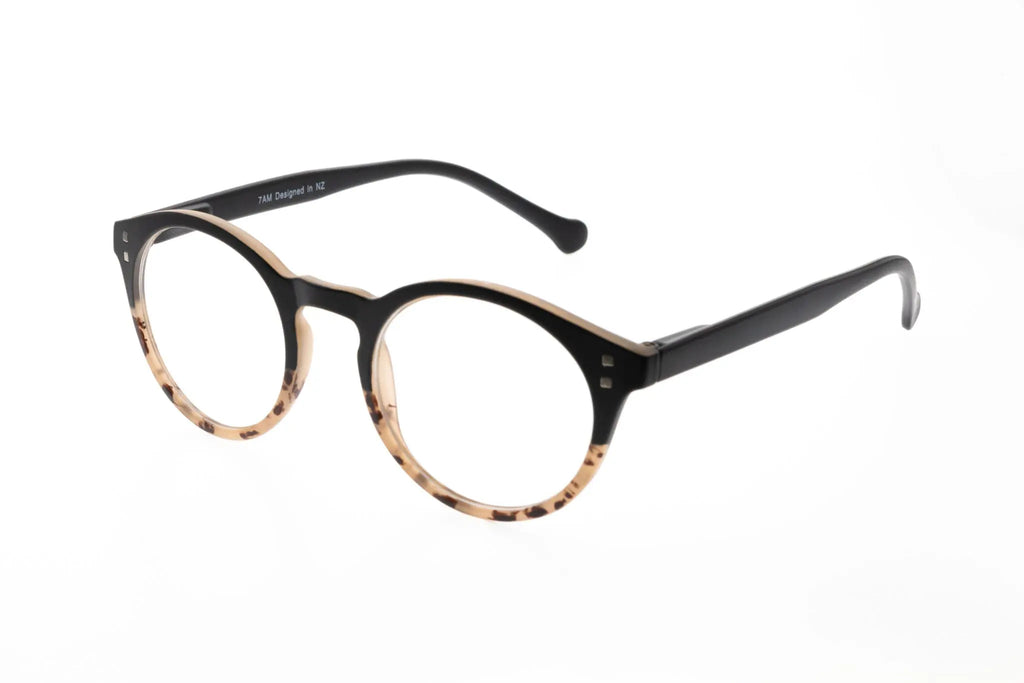 7am | Black to Grey Tort | Reading Glasses