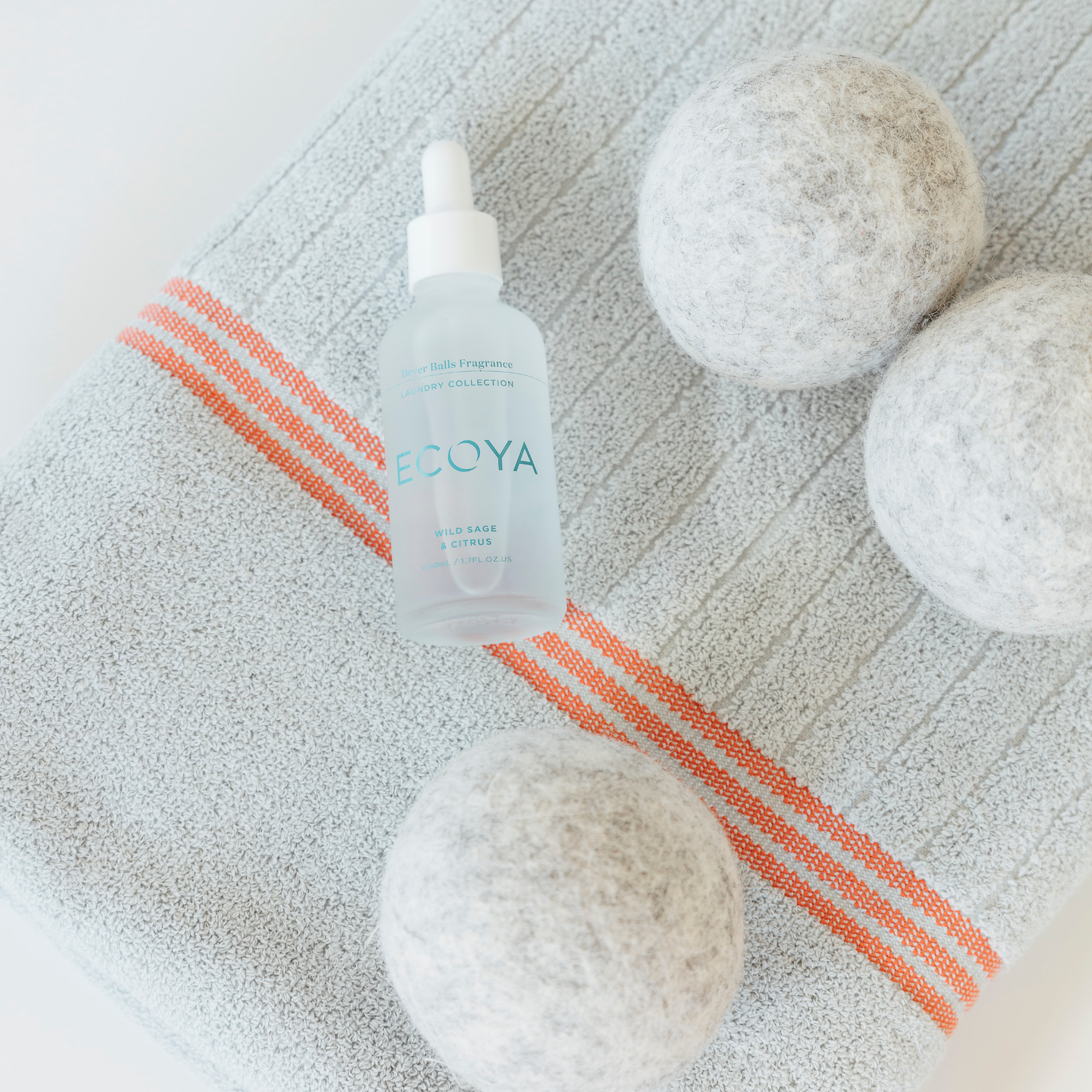 Laundry Dryer ball Fragrance Dropper | Wild Sage & Citrus