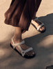 Elke Braided Sandal | Cream