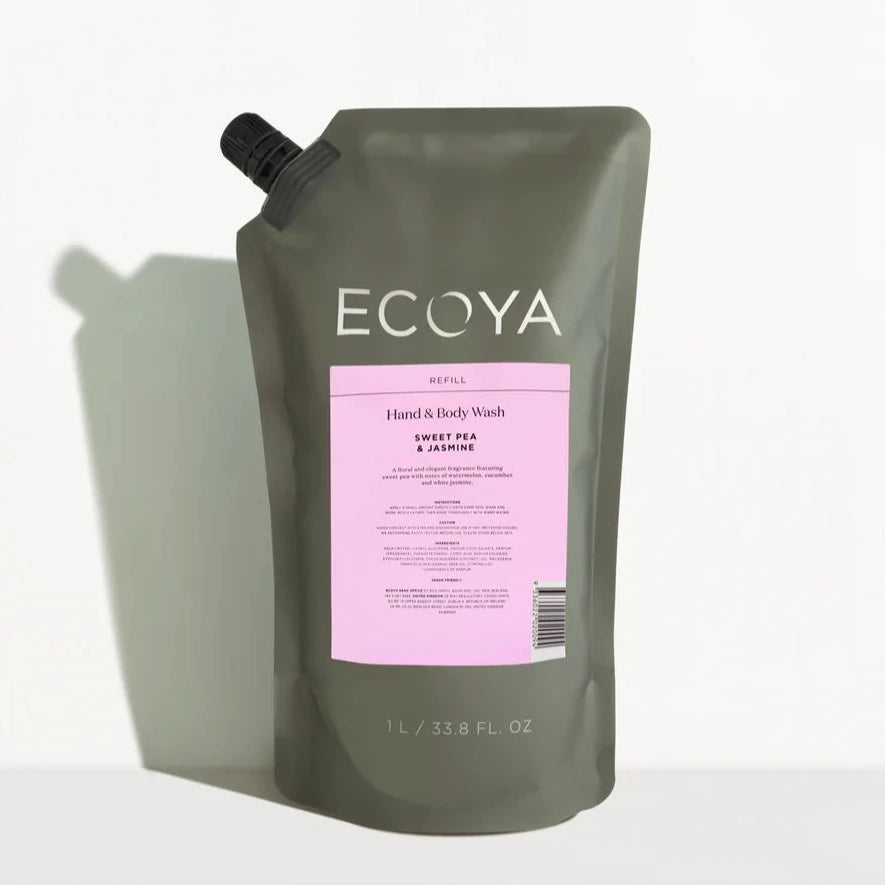 Sweet Pea & Jasmine | Hand & Body Wash Refill