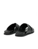 Woven Crossover Slide | Black