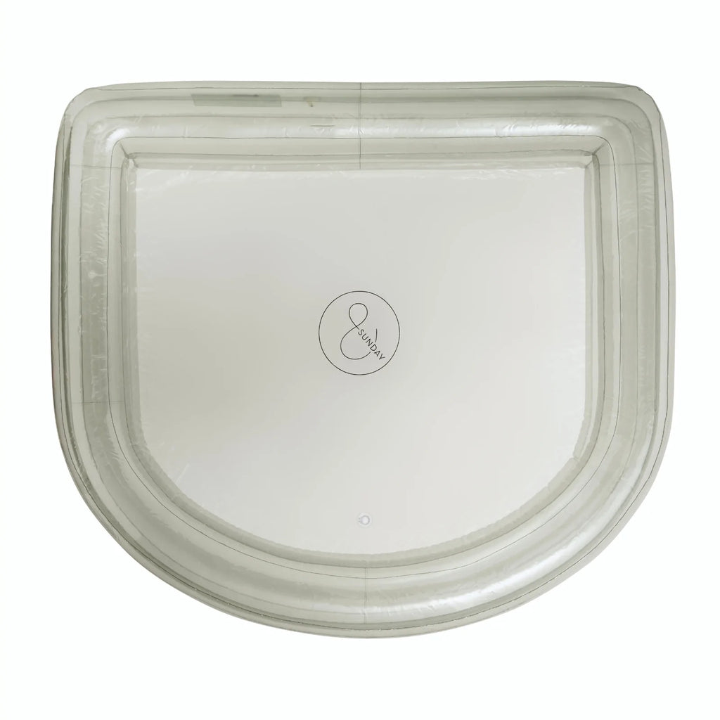 Inflatable Arch Pool | Pewter Translucent