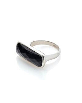 Grace Ring | Black Onyx & Silver