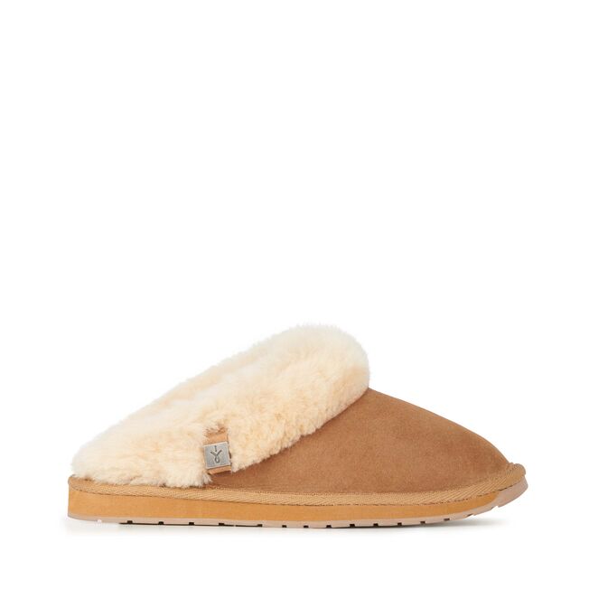 Platinum Eden Slipper | Chestnut