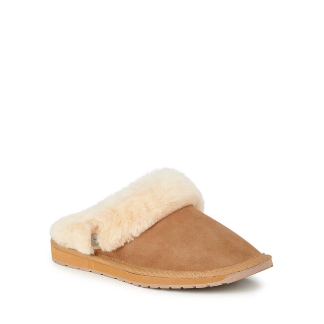 Platinum Eden Slipper | Chestnut