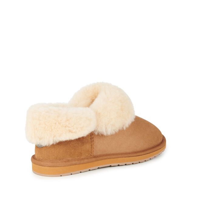 Platinum Mintaro Slipper | Chestnut