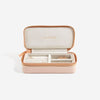 Small Zipped Jewellery Box | Blush