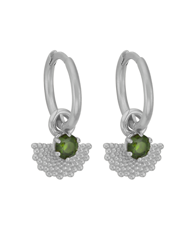 Eos Earrings | Chrome Diopside