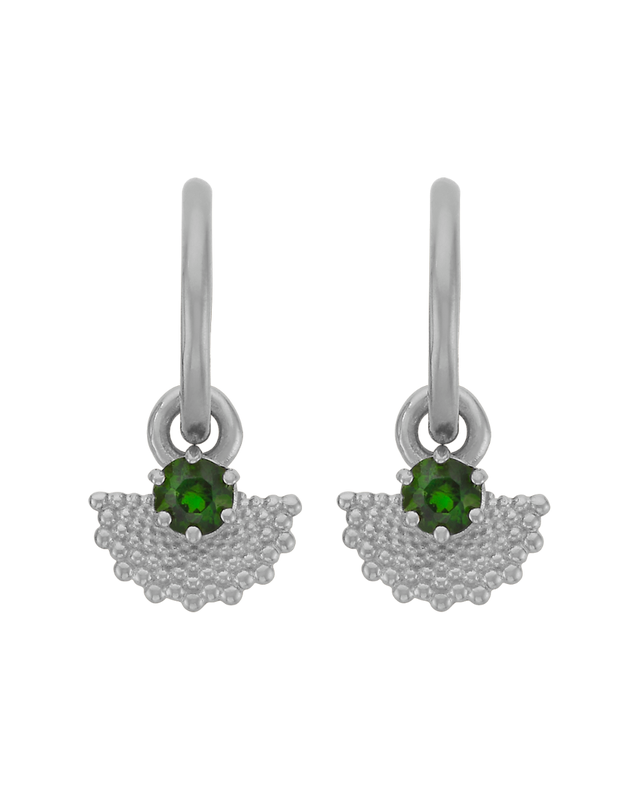 Eos Earrings | Chrome Diopside