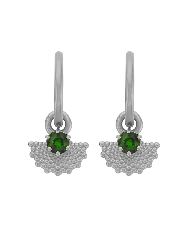 Eos Earrings | Chrome Diopside