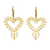 Gypsy Heart Earrings | Gold